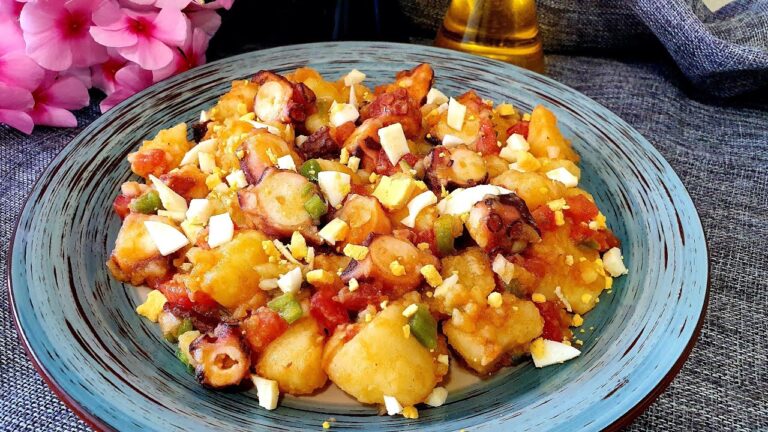 Ensalada de pulpo a la gallega