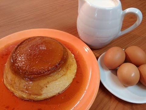 Flan de huevo en olla express