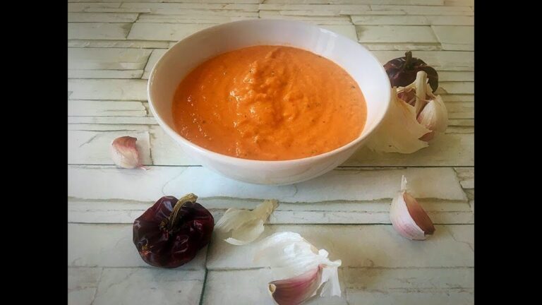 Como hacer salsa romesco para calçots