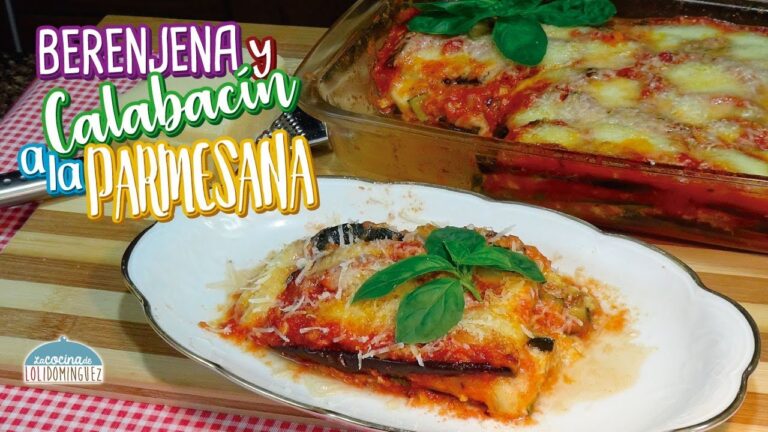 Recetas con berenjenas y calabacin sin horno