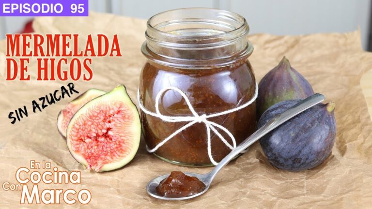Como hacer mermelada de higos sin azucar