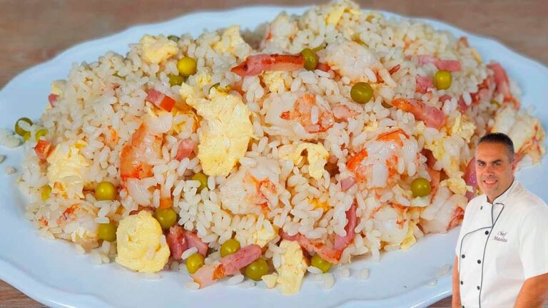 Como hacer arroz 3 delicias casero