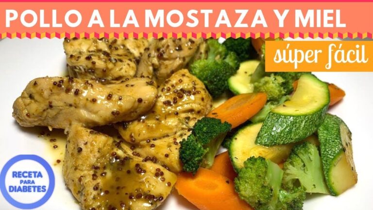 Pechuga de pollo con mostaza y miel