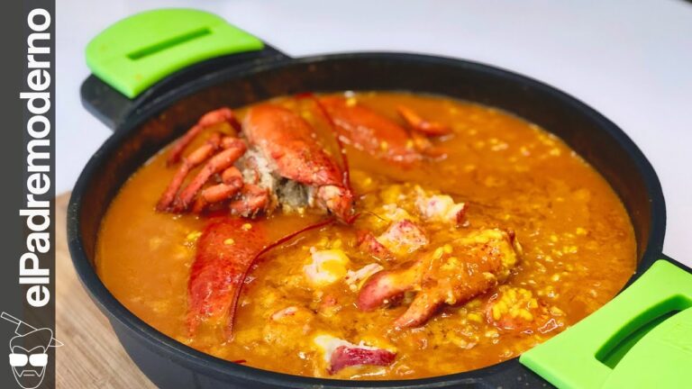 Como se hace el arroz con bogavante meloso