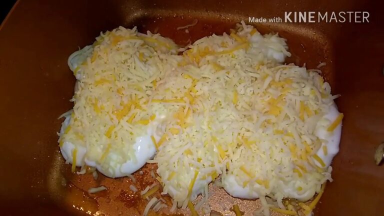 Pechuga de pollo con bechamel y bacon