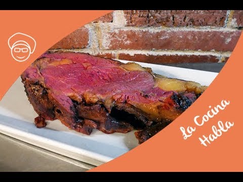 Falda de ternera al horno baja temperatura
