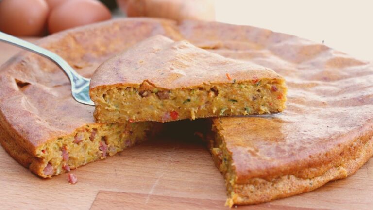 Pastel de verduras thermomix velocidad cuchara