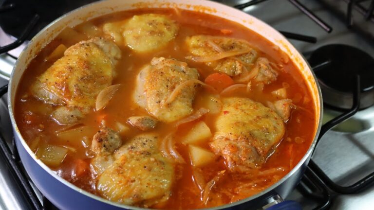 Muslos de pollo a la naranja sin horno