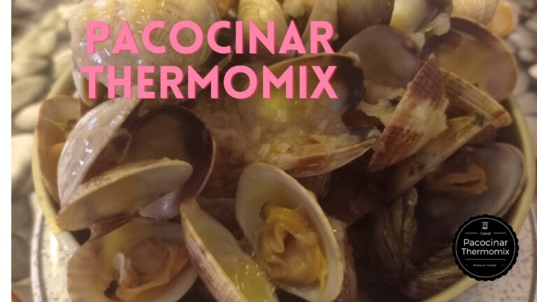 Almejas a la marinera en thermomix