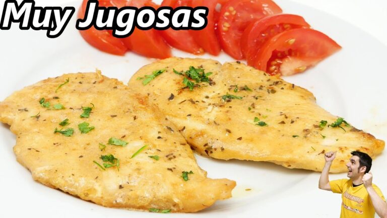 Recetas con filetes de pechuga de pollo