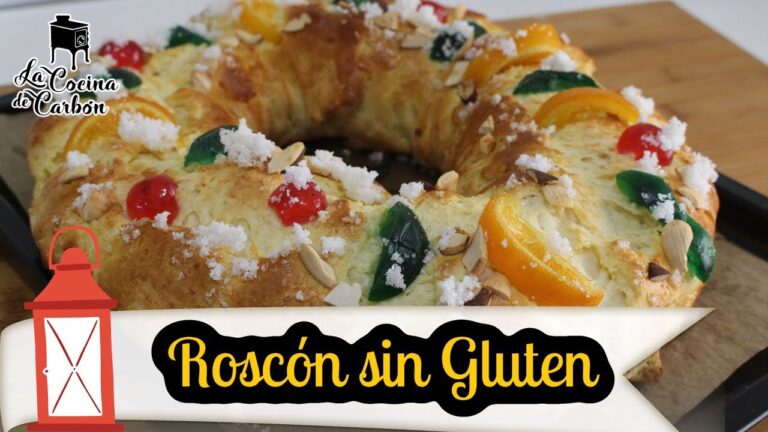 Receta roscon de reyes sin gluten