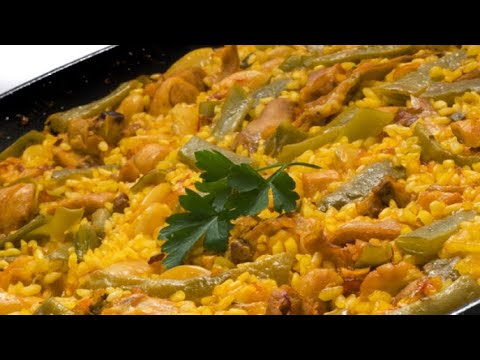 Paella de pollo y conejo karlos arguiñano