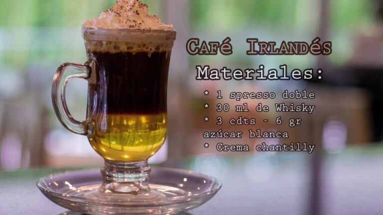 Como se hace el cafe irlandes