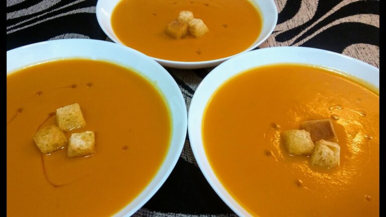 Pur&eacute; de calabac&iacute;n y zanahoria thermomix
