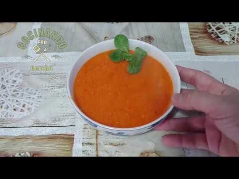 Salsa de pimientos del piquillo monsieur cuisine