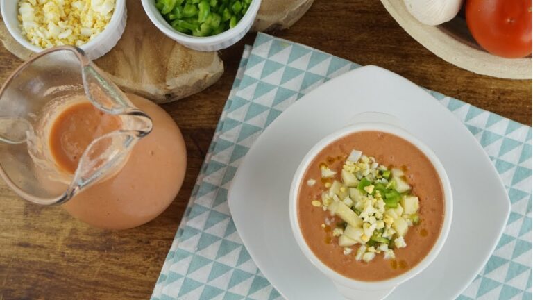 Gazpacho andaluz receta de la abuela