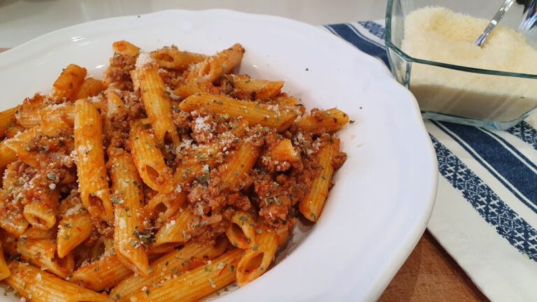 Recetas de macarrones con carne picada