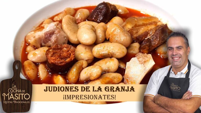 Recetas de judiones de la granja