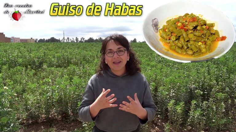 Recetas de habas tiernas con vaina