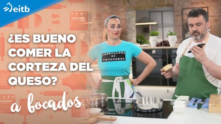 Se puede comer la corteza del queso