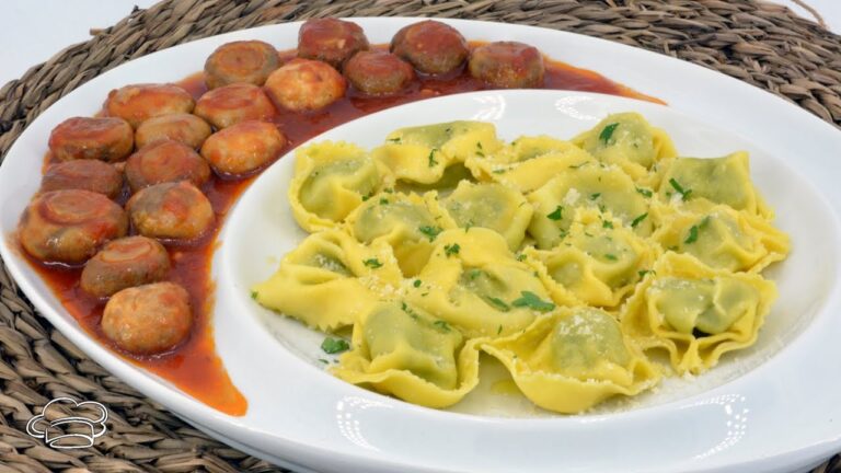 Salsa para tortellini de queso y espinacas