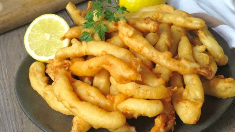 Como hacer el rebozado de los calamares