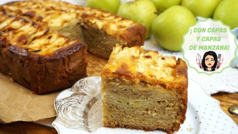 El mejor bizcocho de manzana del mundo