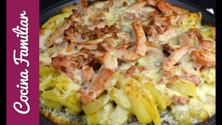 Patatas fritas al horno con queso