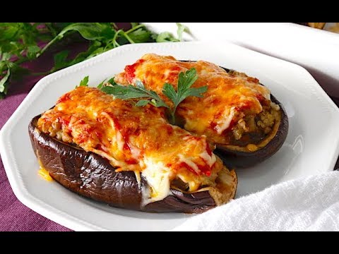 Berenjenas con carne picada al horno