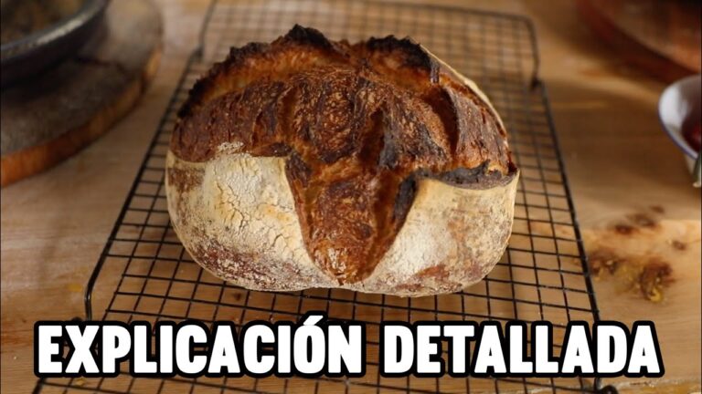 Como hacer pan con masa madre