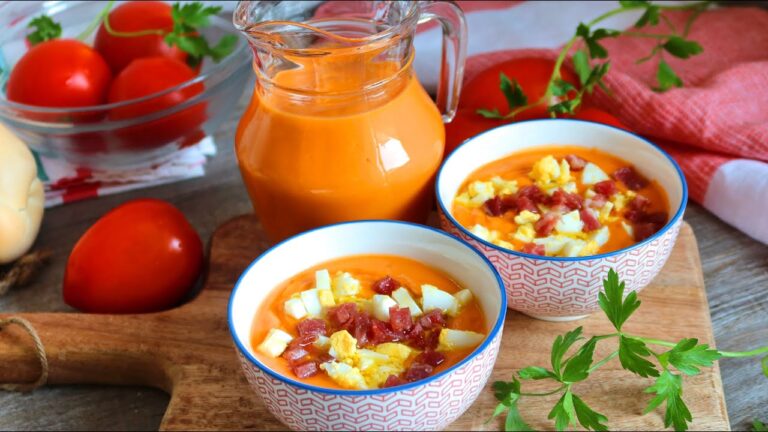 Cómo se hace el salmorejo cordobés