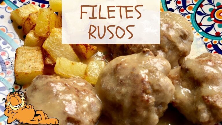 Filetes rusos en salsa de la abuela