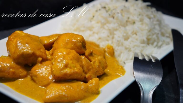 Receta de pechuga de pollo al curry