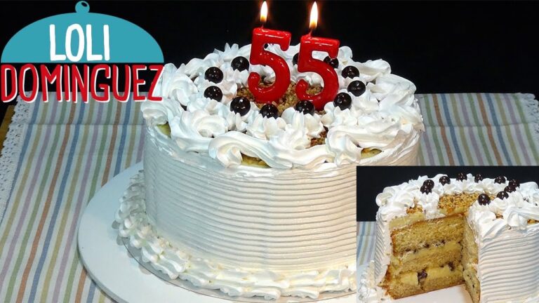 Como hacer una tarta de cumplea&ntilde;os