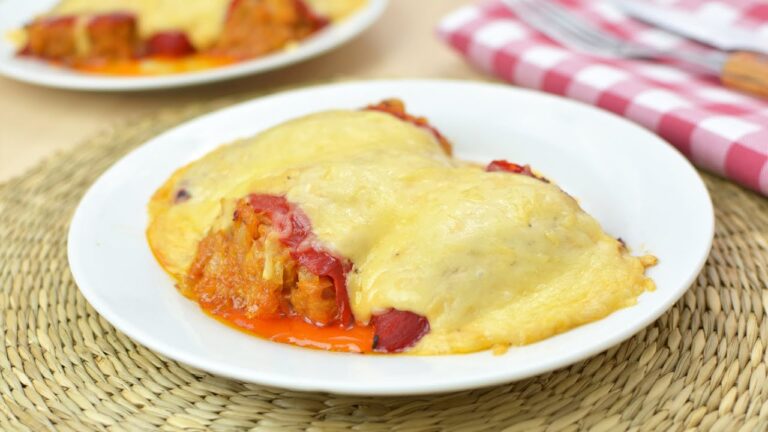 Pimientos del piquillo rellenos al horno
