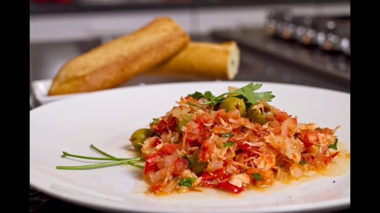 Como hacer bacalao a la vizcaína tradicional