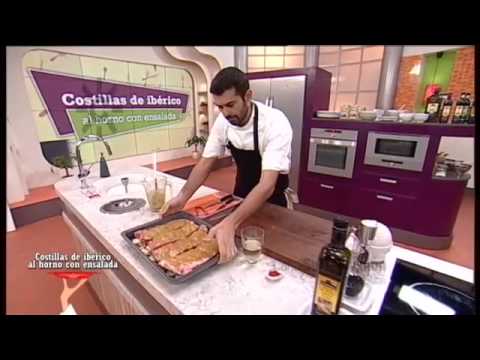 Costillas de cerdo iberico al horno
