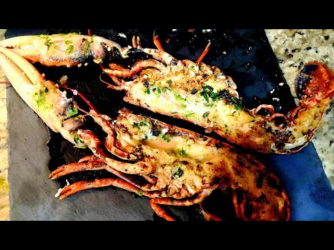 Como hacer bogavante a la plancha