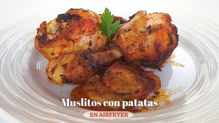 Jamoncitos de pollo en freidora de aire