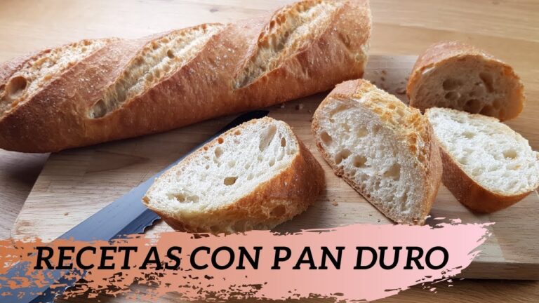 Como aprovechar el pan duro recetas