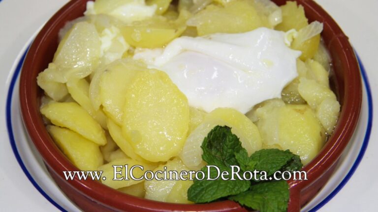 Como hacer patatas a lo pobre con huevo