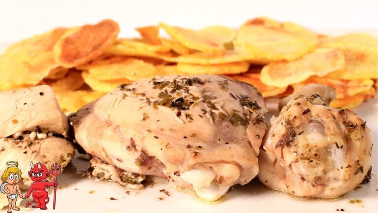 Pollo al microondas fácil y rápido