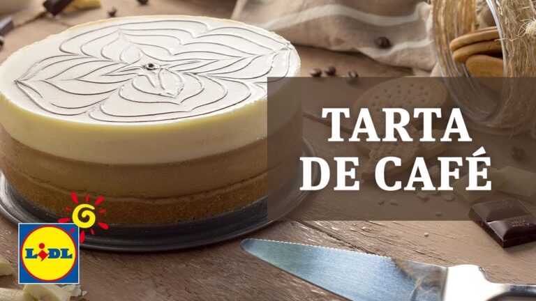 Tarta de chocolate blanco y cafe