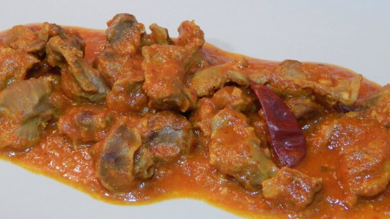 Como hacer mollejas de pollo en salsa