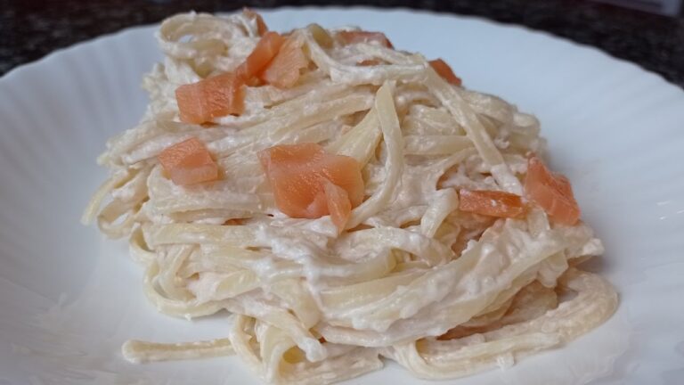 Recetas con salmón ahumado y pasta