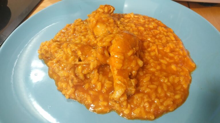 Arroz con alitas de pollo thermomix