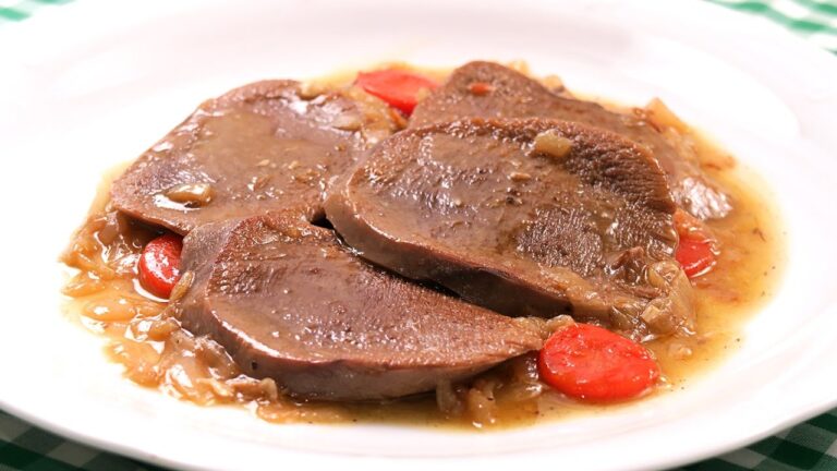 Lengua de ternera guisada receta dela abuela