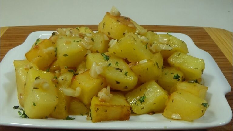 Patatas al ajillo de la abuela
