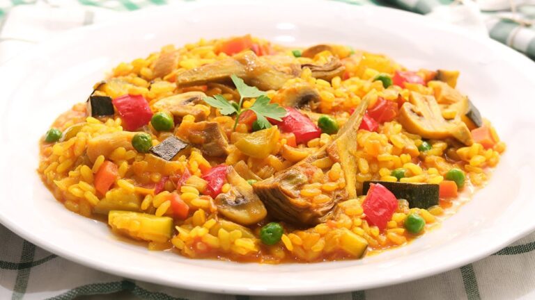 Como hacer un arroz con verduras