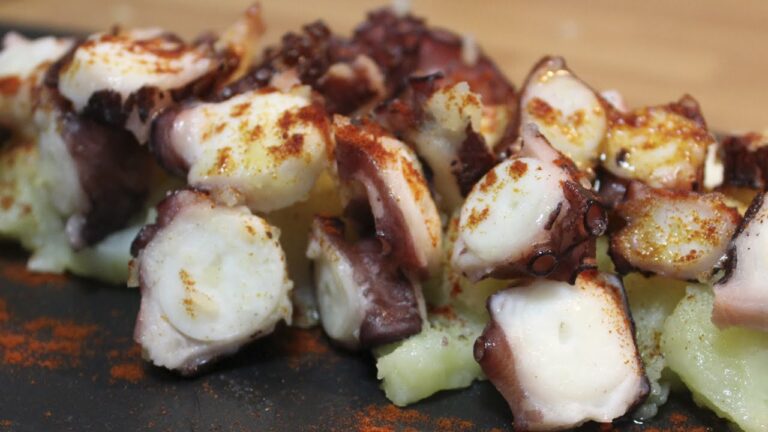 Receta pulpo a la gallega ya cocido